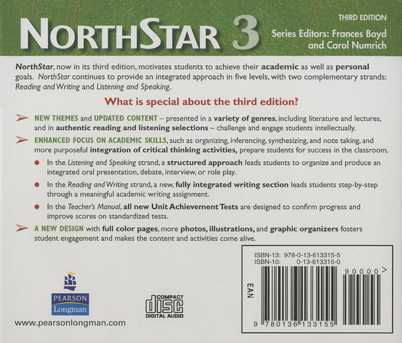 NorthStar: Listening and Speaking: Level 3: Audio CDs (  2 CD)