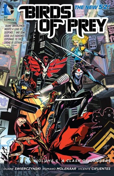 Birds of Prey Vol. 3: A Clash of Daggers (The New 52) clash of the worlds