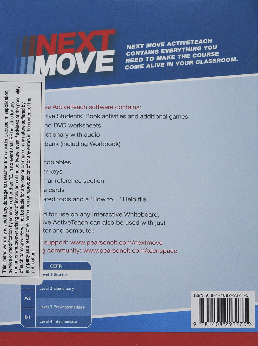 Next Move 1: Active Teach DVD-ROM