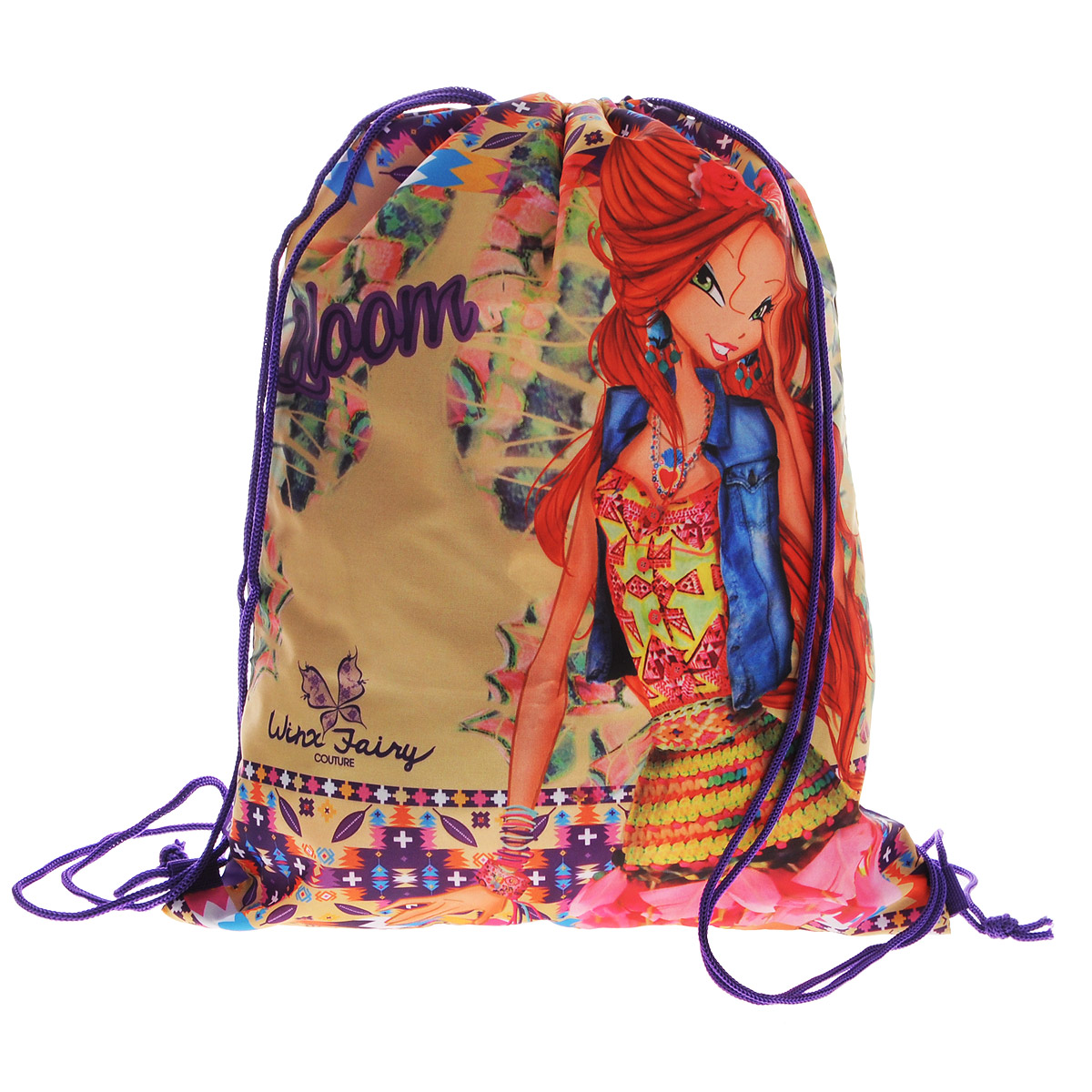 Winx Club Сумка-рюкзак для обуви Winx Fairy Couture цвет фиолетовый WXCB-UT1-883