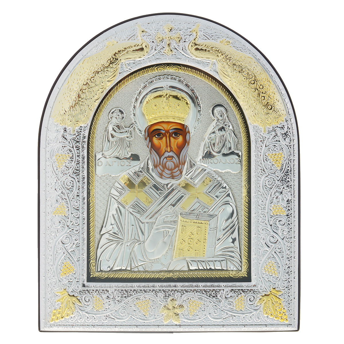 Икона Святителя Николая Чудотворца, 30 см х 25,2 см