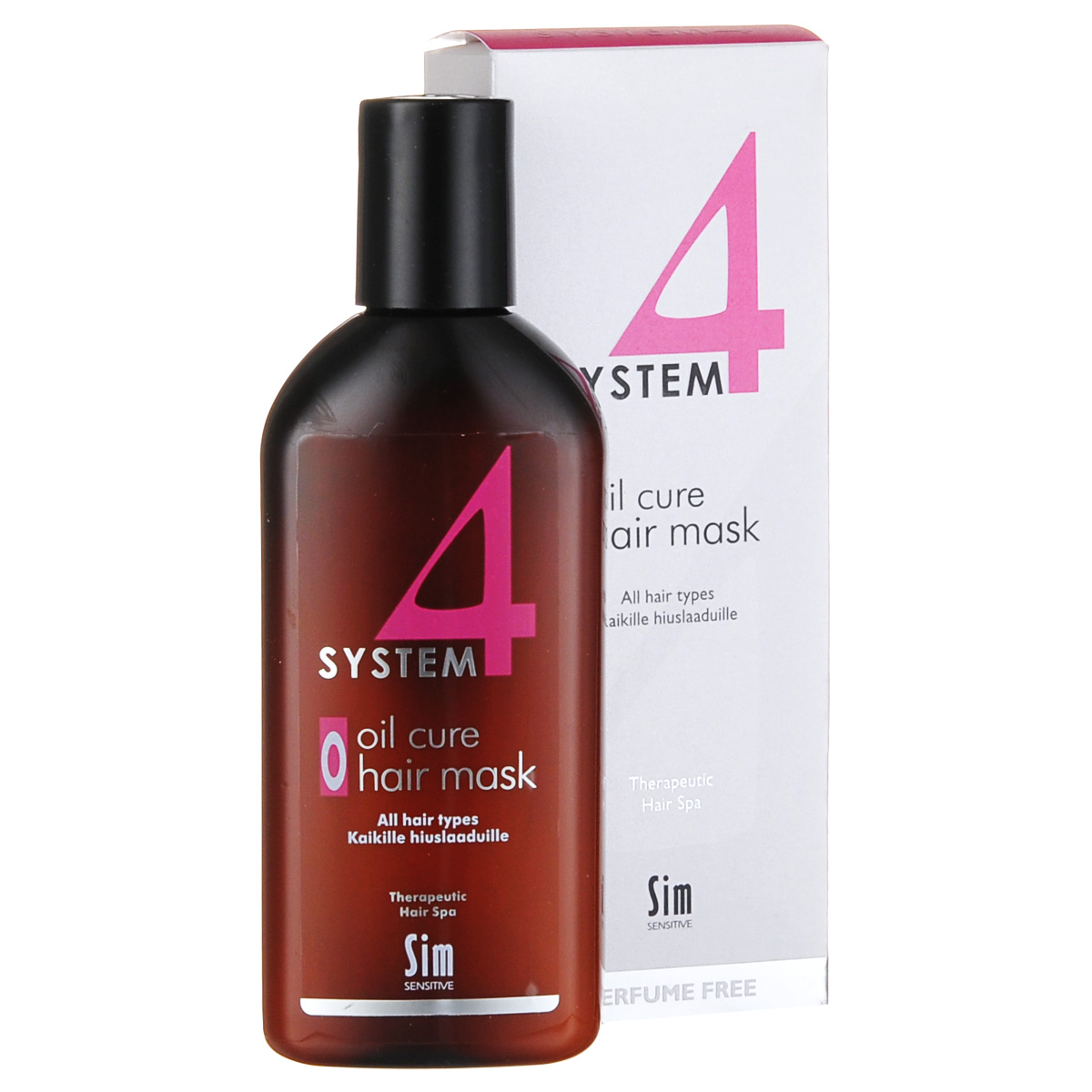 SIM SENSITIVE Терапевтическая маска О SYSTEM 4 Oil Cure Hair Mask «O» , 215 мл5306 SIM SENSITIVE Терапевтическая маска О SYSTEM 4 Oil Cure Hair Mask «O» , 215 мл5306КАК РАБОТАЕТ:салициловая кислота работает как пилинг, глубоко очищая поверхность кожи головы от всего лишнего, а климбазол и пироктон оламин убивают грибок и восстанавливают микрофлору кожи головы. Таким образом, маска готовит кожу головы к «приему» питательных и стимулирующих веществ из био-ботанического шампуня и био-ботанической сыворотки, которые напрямую попадут в волосяные луковицы. Розмарин и ментол успокаивают кожу головы и стимулируют кровообращение.БОРЕТСЯ С:выпадением волос/редением волос перхотью грибком и бактериямираздражением кожи головы/зудом, псориазом, шелушением избыточным выделением кожного сала (себореей) плохой микроциркуляцией крови в коже головы