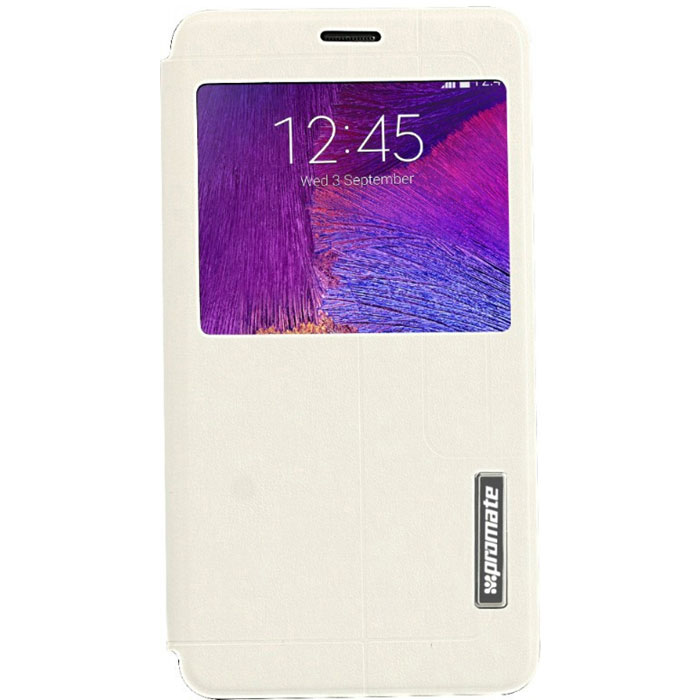 Promate Tama-N4 чехол для Samsung Galaxy Note 4, White00008363 Promate Tama-N4 чехол для Samsung Galaxy Note 4, White00008363Этот чехол привлечет Ваше внимание с первого взгляда: удобный, практичный, стильный! Внутренняя оснастка удерживает Ваш Galaxy Note 4 аккуратно, но в тоже время очень надежно. Передняя крышка фиксируется удобным магнитным замком. Tama-N4 поддерживает опцию горизонтальной установки смартфона для удобного просмотра информации или видео, а наличие внутреннего отделения для карточек делает этот чехол действительно многофункциональным. Прозрачный сенсорный экран делает использование Вашего Galaxy Note 4 много удобней и практичней. Доступен в нескольких цветовых решениях.