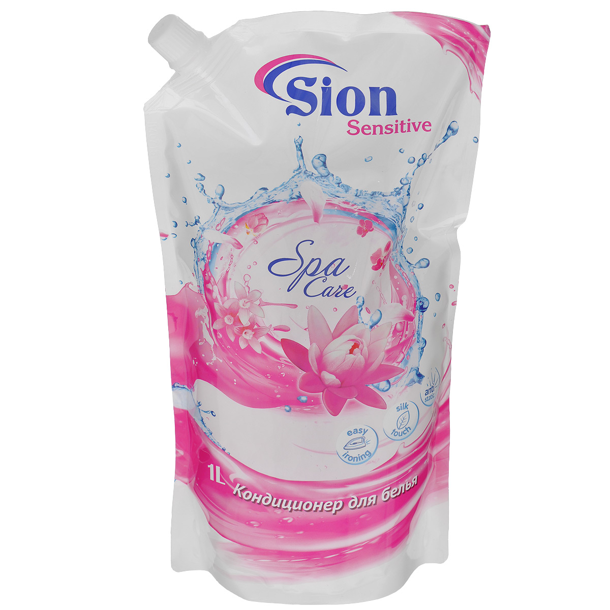 Кондиционер для белья Sion Sensitive, 1 л16674 Кондиционер для белья Sion Sensitive, 1 л16674Кондиционер Sion Sensitive обеспечивает длительную свежесть белья. Специальная формула кондиционера позволяет ощутить удивительную мягкость, а также насладиться легким свежим ненавязчивым ароматом. Кондиционер быстро и без остатка выполаскивает ткани. Благодаря входящим в состав компонентам помогает дольше сохранить вещи новыми, предохраняя волокна ткани от изнашивания и обесцвечивания. Обеспечивает деликатный уход, облегчает процесс глажки и предотвращает образование статистического электричества. Подходит для бережного ухода за детским бельем, а также для людей с чувствительной кожей. Не вызывает аллергических реакций. Кондиционер можно использовать как в стиральных машинах, так и при ручной стирке. Подходит для хлопка, шерсти и синтетических тканей. Состав: вода, катионные ПАВ-3%, консервант: хлорметилизотиазолинон/метилтиазолинон, парфюмерная композиция.