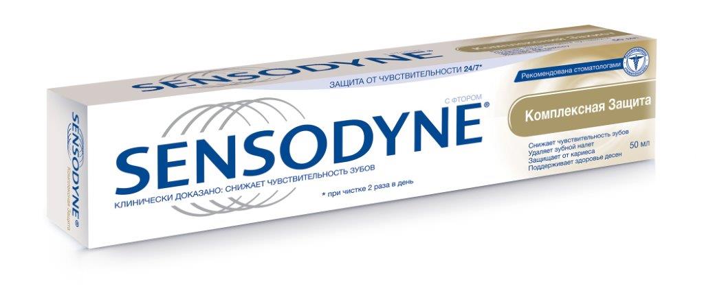 Sensodyne Зубная паста Тотал Кэа 50 мл20040107 Sensodyne Зубная паста Тотал Кэа 50 мл20040107• Эффективно снижает чувствительность зубов.• Новая улучшенная формула с 5% нитратом калия обеспечивает клинически доказанное снижение повышенной чувствительности зубов и защиту от чувствительности в течение всего дня*.• Защищает от кариеса благодаря содержанию фтора.• Мятный вкус оставляет во рту ощущение чистоты и свежести• Содержит антибактериальный компонент, который, при регулярной чистке, помогает поддерживать здоровье десен• Содержит антибактериальный компонент, который, при регулярной чистке, помогает поддерживать здоровье десен