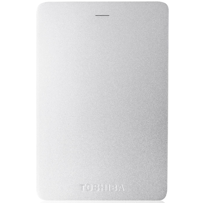Toshiba Canvio Alu 2TB, Silver внешний жесткий диск (HDTH320ES3CA)HDTH320ES3CA Toshiba Canvio Alu 2TB, Silver внешний жесткий диск (HDTH320ES3CA)HDTH320ES3CAХраните важные данные надежно на внешнем жестком диске Toshiba Canvio Alu! Доступ к записанной информации осуществляется быстро и легко при помощи подключения USB 3.0. С его элегантным алюминиевым корпусом в различных цветовых вариациях вы приобретаете стильное и яркое решение для хранения нужных файлов. Диск необычайно прост в использовании, встроенное программное обеспечение резервного копирования NTI позволяет делать регулярные автоматические резервные копии данных для дополнительной безопасности.