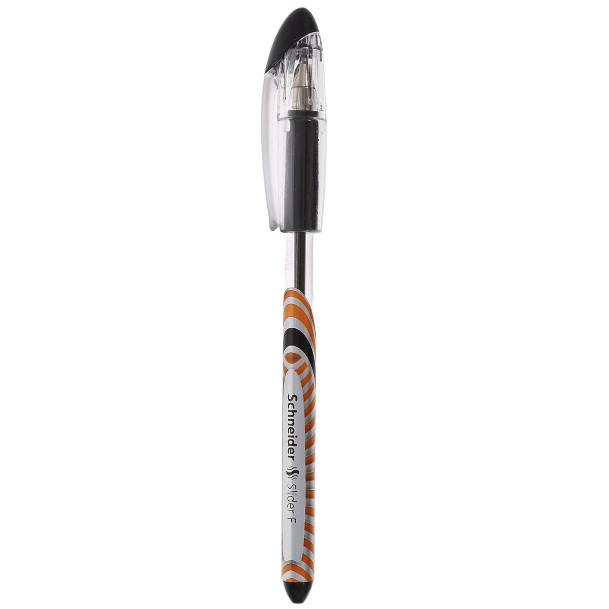 Шариковая ручка Schneider Slider F, цвет: оранжевый, серебристый, черныйS1510-01/1_ оранжевый Шариковая ручка Schneider Slider F, цвет: оранжевый, серебристый, черныйS1510-01/1_ оранжевыйШариковая ручка Schneider Slider F для быстрого , легкого и экономичного письма.Выполнена из пластикового корпуса и металлического наконечника. Прорезиненный упор для пальцев обеспечивает удобный захват ручки при письме. Чернила светоустойчивые и водостойкие.
