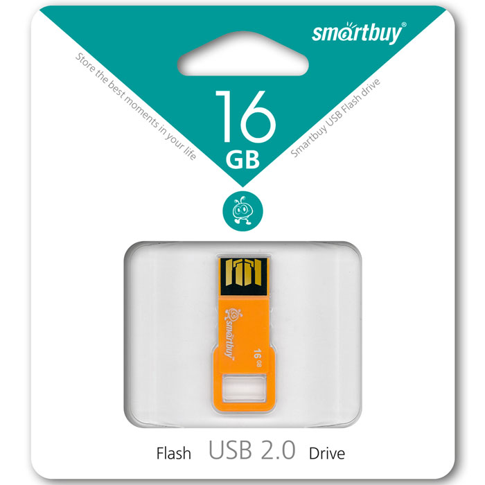 SmartBuy BIZ 16GB, Orange USB-накопительSB16GBBIZ-O SmartBuy BIZ 16GB, Orange USB-накопительSB16GBBIZ-OSmartBuy BIZ 16GB - компактный и легкий USB-накопитель, который поможет вам сохранить большой объем информации различного типа. Для удобства ношения предусмотрено ушко, которое позволяет носить флешку с собой в качестве брелока на ключах.Пропускная способность интерфейса: 480 Мбит/секСовместим с: Windows 7, Windows 8, Windows Vista, Windows XP, Windows 2000, Linux, MAC OS X