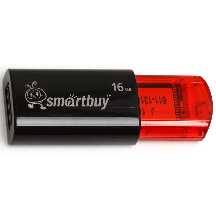 SmartBuy Click 16GB, Black USB-накопительSB16GBCl-K SmartBuy Click 16GB, Black USB-накопительSB16GBCl-KНакопитель Smartbuy Click может похвастаться ярким дизайном благодаря инновационному выдвижному USB- коннектору. Click имеет отполированную и приятную на ощупь поверхность.Инновационный выдвижной коннекторЭлегантный дизайн и приятная на ощупь отполированная поверхностьОтверстие для шнуркаСовместим с: Windows 8/7/XP/2000/Vista, Mac OS 8.6 и Linux 2.4.0 (или выше)