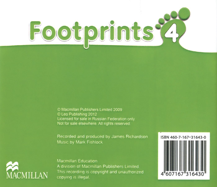Footprints 4 Cl CD x4 .