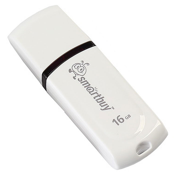 SmartBuy Paean 16GB, White USB-накопитель