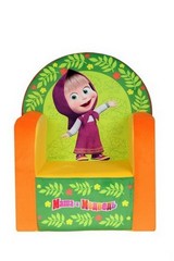 СмолТойс Мягкая игрушка Кресло с музыкальным элементом Маша и Медведь цвет желтый2045М/ЖЛ-1/53 СмолТойс Мягкая игрушка Кресло с музыкальным элементом Маша и Медведь цвет желтый2045М/ЖЛ-1/53Детская мебель - это забавная мягкая игрушка, на которой можно посидеть и поиграть. Кресло с гипоаллергенным наполнителем невероятно комфортное и стильное. Оно идеально впишется в интерьер детской комнаты. Забавная мелодия из любимого мультфильма доставит большую радость вашему ребенку. Устойчивость кресла обеспечивается широкой площадью соприкосновения с полом. Мягкое кресло не имеет деревянных и прочих жёстких вставок, поэтому вы можете быть спокойны за безопасность вашего малыша. Материал - трикотажное полотно (мех), наполнитель - пенополиуретан.Размер: 53 х 41 х 32 см.
