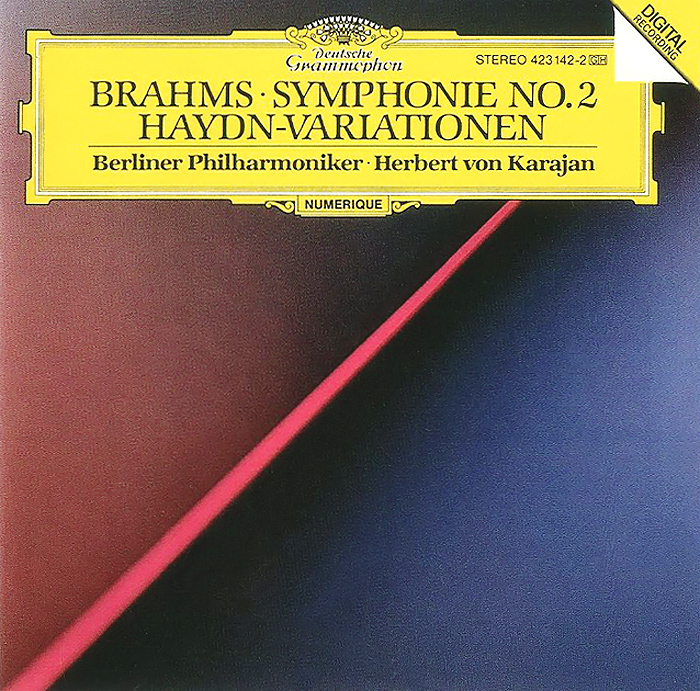 Herbert Von Karajan. Brahms. Symphony No. 2 / Haydn-Variations