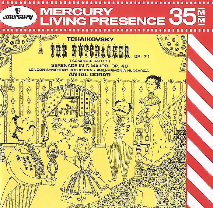 Antal Dorati. Tchaikovsky. The Nutcracker, Op.71 / Serenade In C Major, Op. 48 (2 CD)