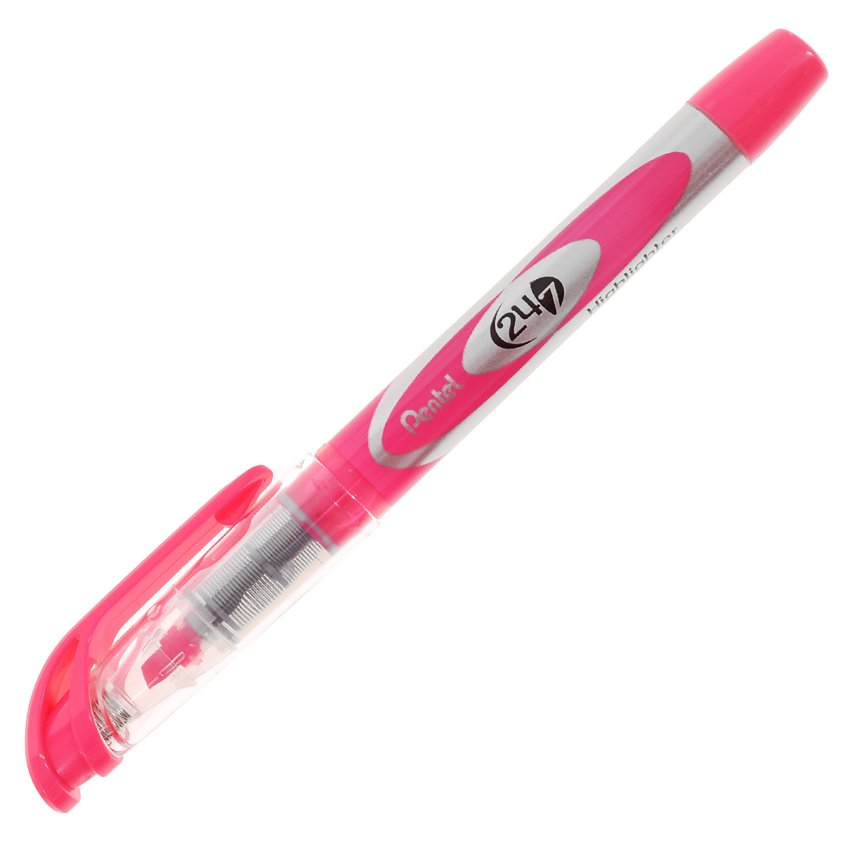 Маркер-выделитель Pentel, цвет: розовыйPSL12-P Маркер-выделитель Pentel, цвет: розовыйPSL12-PМаркер-выделитель текста Pentel, выполненный из пластика, станет незаменимым аксессуаром в учебе или работе.Маркер-выделитель содержит жидкие чернила розового цвета. Маркер обеспечивает ровные и четкие линии, толщиной 3,5 мм. Рекомендуемый возраст: от 3 лет.