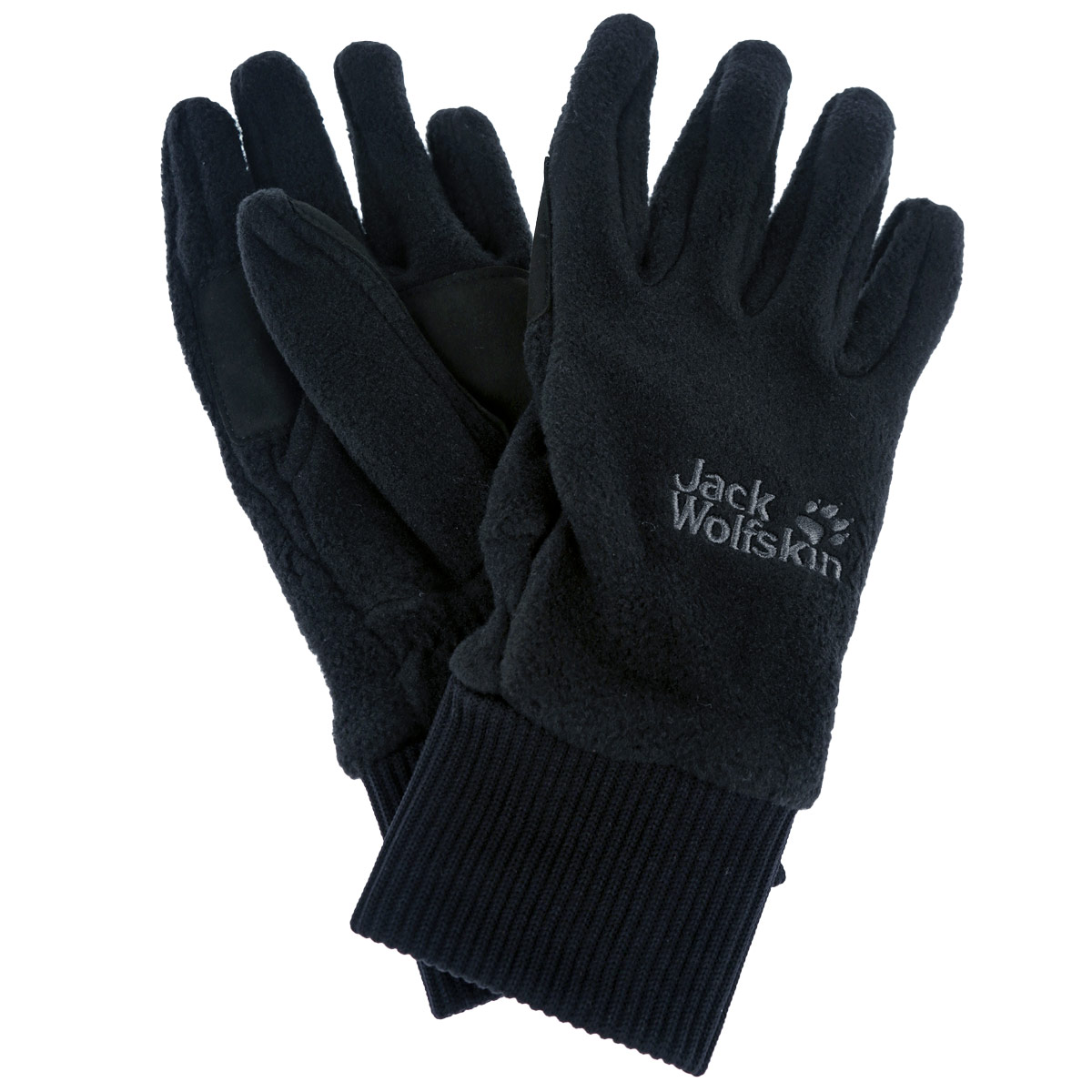 Перчатки унисекс Jack Wolfskin Vertigo Glove, цвет: черный. 1901751-6000. Размер L (8,5/9)
