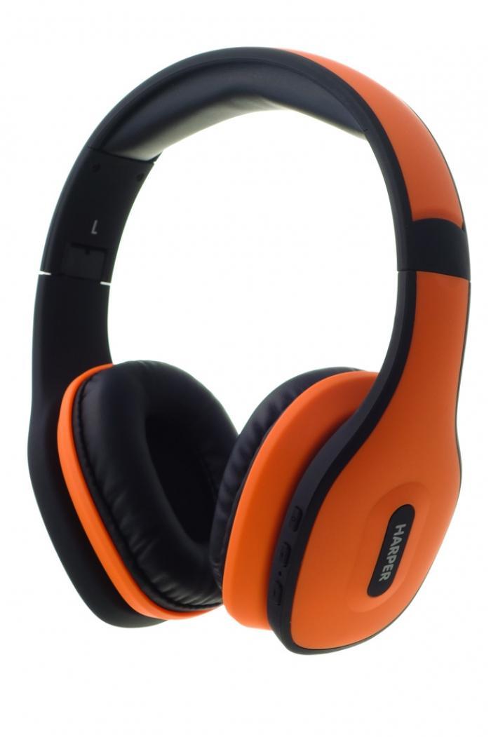 Harper HB-401, Orange беспроводные наушникиHB-401 Orange Harper HB-401, Orange беспроводные наушникиHB-401 OrangeВеликолепный стильный дизайн HarperHB-401 не только прекрасно выглядит, но и, благодаря использованию качественных материалов, очень надежен и прочен. Приятные мягкие амбушюры и оголовье не сильно давят на уши и обеспечивают отличный уровень комфорта. Наушники HarperHB-401 снабжены высококачественными динамиками, которые прекрасно справляются с воспроизведением музыки даже в очень высоком качестве. Bluetooth версии 4.0 обеспечивает прекрасное качество соединения и скорость передачи данных, что позволяет добиться великолепного качества звука.