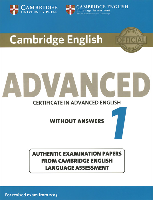 Advanced 1: Student's Book without Answers mcintosh c cambridge advanced learner s dictionary cd