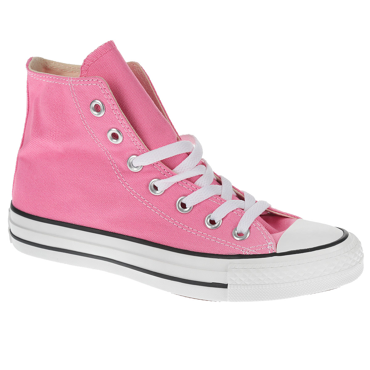 Кеды женские Converse Chuck Taylor All Star Core OX HI, цвет: розовый. M9006. Размер 5,5 (38)M9006 Кеды женские Converse Chuck Taylor All Star Core OX HI, цвет: розовый. M9006. Размер 5,5 (38)M9006Классические женские кеды Chuck Taylor All Star Core OX HI от Converse отлично подходят для активного отдыха и длительных пеших прогулок.Модель выполнена из плотного текстиля и оформлена сбоку фирменной термоаппликацией, на подошве - прорезиненной вставкой и контрастными полосками. Мыс изделия дополнен классической для кед прорезиненной вставкой. Классическая шнуровка обеспечивает надежную фиксацию обуви на ноге. Стелька из материала EVA с текстильной поверхностью комфортна при движении. Резиновая рельефная подошва обеспечивает идеальное сцепление с различными поверхностями. В таких кедах вашим ногам будет комфортно и уютно.