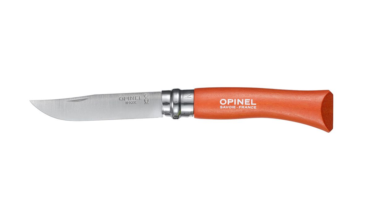 Нож Opinel Colored Tradition n°7 нержавеющая сталь, рукоять оранжевая 001426