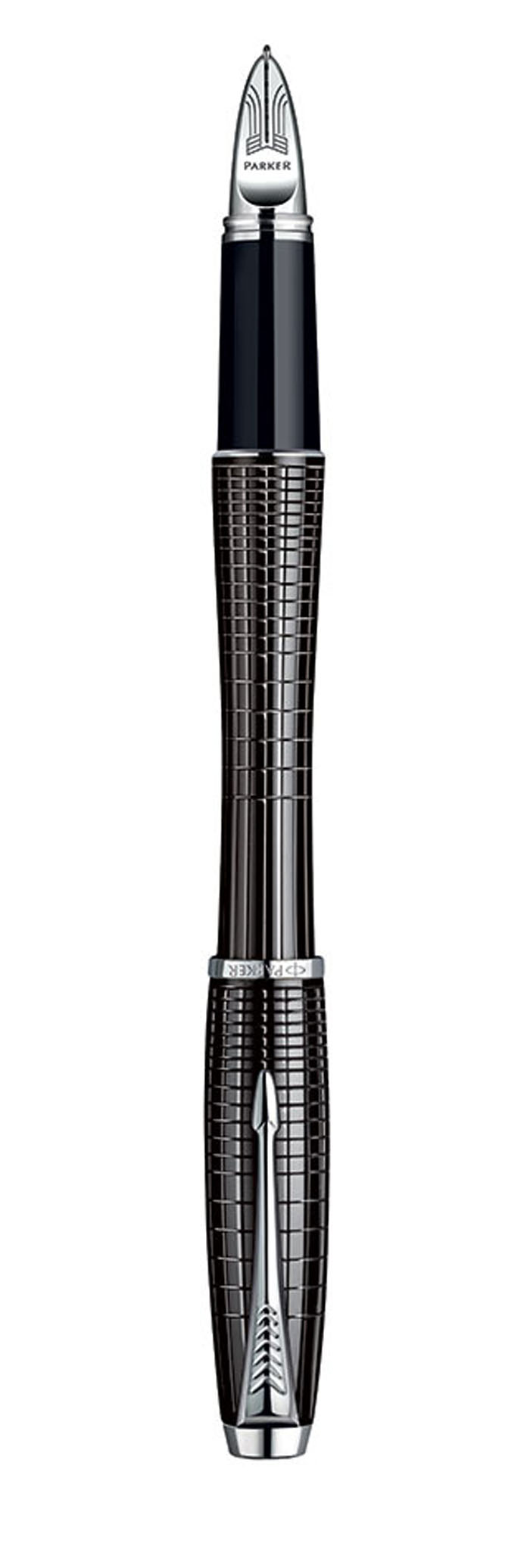 Parker Ручка-роллер 5th mode Urban Premium Ebony Metal ChiselledPARKER-S0976050 Parker Ручка-роллер 5th mode Urban Premium Ebony Metal ChiselledPARKER-S0976050Эта черная хромированная ручка – красивый и в то же время недорогой аксессуар, отлично подходящий для деловых людей. Такая ручка очень удобно ложится в руку, ей легко и мягко писать, а ее изысканный дизайн наверняка привлечет внимание окружающих.Наконечник Parker 5TH- интенсивные черные и синие чернила - технология Parker 5TH ;- состоит из гибкого наконечника, взаимодействующего с украшенной выгравированной стрелой Parker металлическим пером;- гарантирует ни с чем несравнимое ощущение мягкости и скольжения при письме, яркий и четкий штрих;- с первых слов приспосабливается к любому почерку;- использует ультрасовременную технологию.Комплектация: Ручка, один стержень черного цвета, подарочная коробка и руководство по эксплуатации с гарантийным талоном.Гарантия производителя: Два (2) года со дня покупки.
