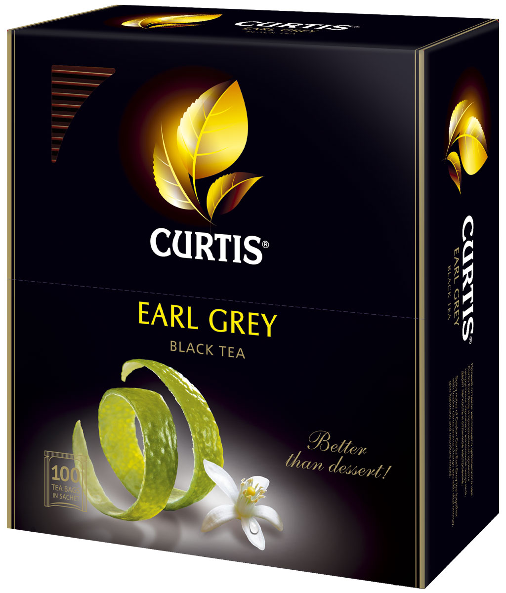 Curtis Earl Grey черный чай в пакетиках, 100 шт510421 Curtis Earl Grey черный чай в пакетиках, 100 шт510421Curtis Earl Grey цейлонский байховый черный чай в пакетиках. Приятный оттенок настоящего Earl Grey и праздничные ароматы цитрусовых заряжают жизненной энергией, дарят легкость и отличное настроение.