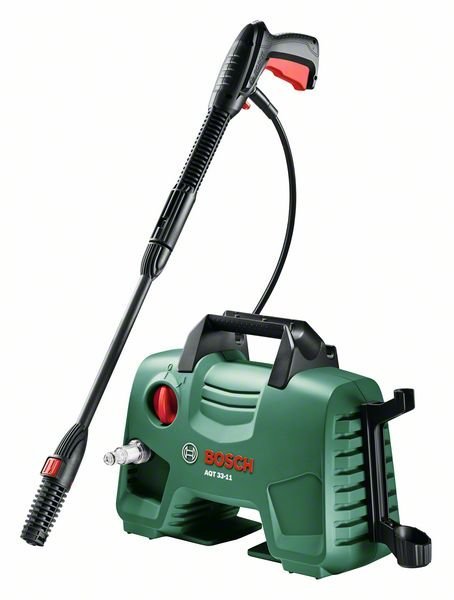 Минимойка Bosch Aquatak 33-1106008A7601 Минимойка Bosch Aquatak 33-1106008A7601Мойка высокого давления Bosch AQT 33-11 проста и удобна в использовании. Комплектуется пистолетом, трубкой, насадкой для моющего средства, веерной насадкой. Все принадлежности хранятся на корпусе аппарата. Использование моющего средства повышает эффективность очистки. Система Autostop (автоматическое отключение насоса при отпускании курка пистолета) способствует экономии электроэнергии.