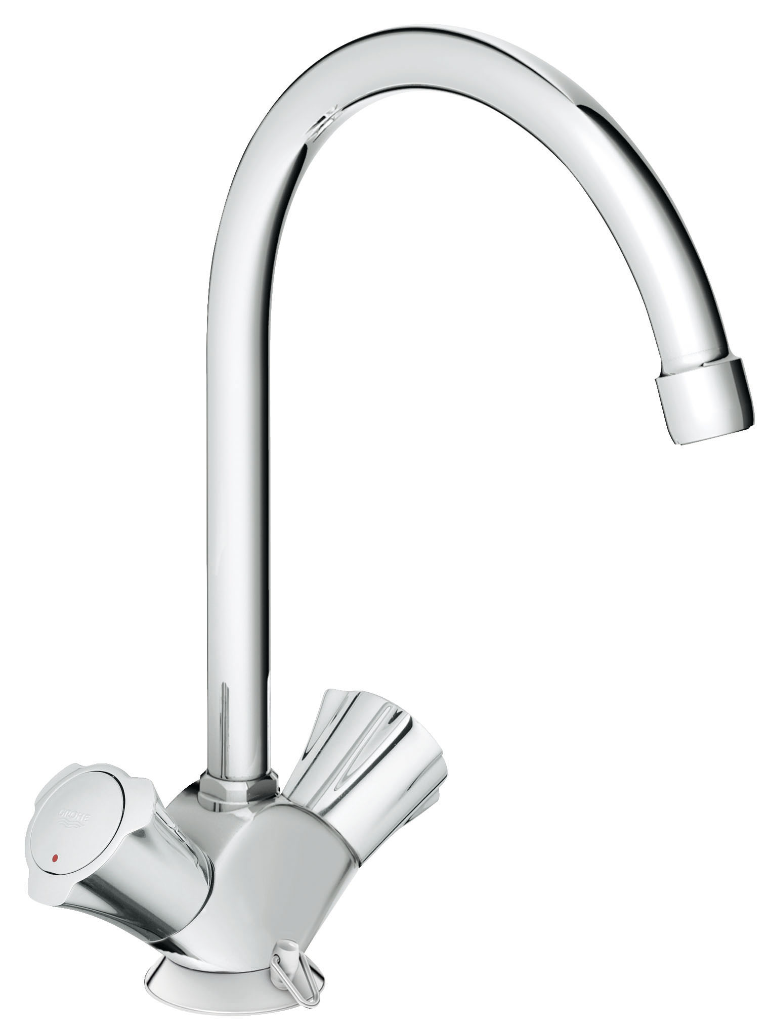 Смеситель для кухни GROHE Costa L (31812001)31812001 Смеситель для кухни GROHE Costa L (31812001)31812001Металлические рукоятки С теплоизоляцией Привинчивающаяся Вентиль Longlife с резиновым Уплотнением Поворотный трубкообразный излив Аэратор Цепочка Гибкая подводка GROHE StarLight хромированная поверхностьВидео по установке является исключительно информационным. Установка должна проводиться профессионалами!