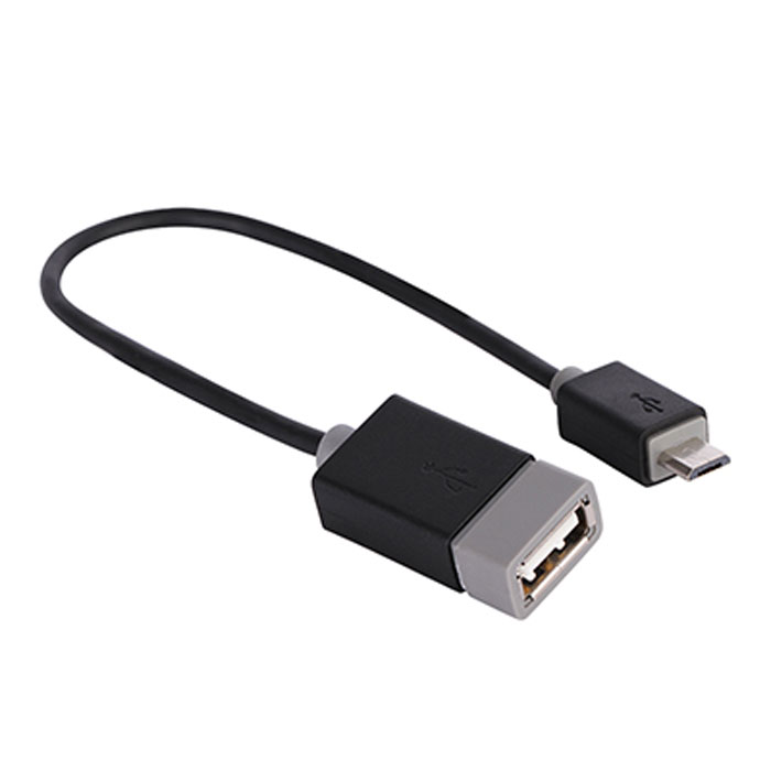 Prolink PB491 USB-кабель OTG (15 см)PB491-0015 Prolink PB491 USB-кабель OTG (15 см)PB491-0015Кабель Prolink PB491 предназначен для соединения USB-устройств друг с другом без необходимости подключения к ПК. Например, к смартфону или планшету с поддержкой USB OTG можно подключать Flash-накопители, цифровые фотоаппараты, клавиатуры, мыши, внешние ЦАПы и другие устройства, не требующие дополнительных драйверов.Проводник: из 99,99% бескислородной меди высокой проводимости (OFC)Диэлектрик: PE и SRPVCЭкранирование: алюминиевая фольга, переплетное экранирование медной проволокойВнешняя оболочка: PVC