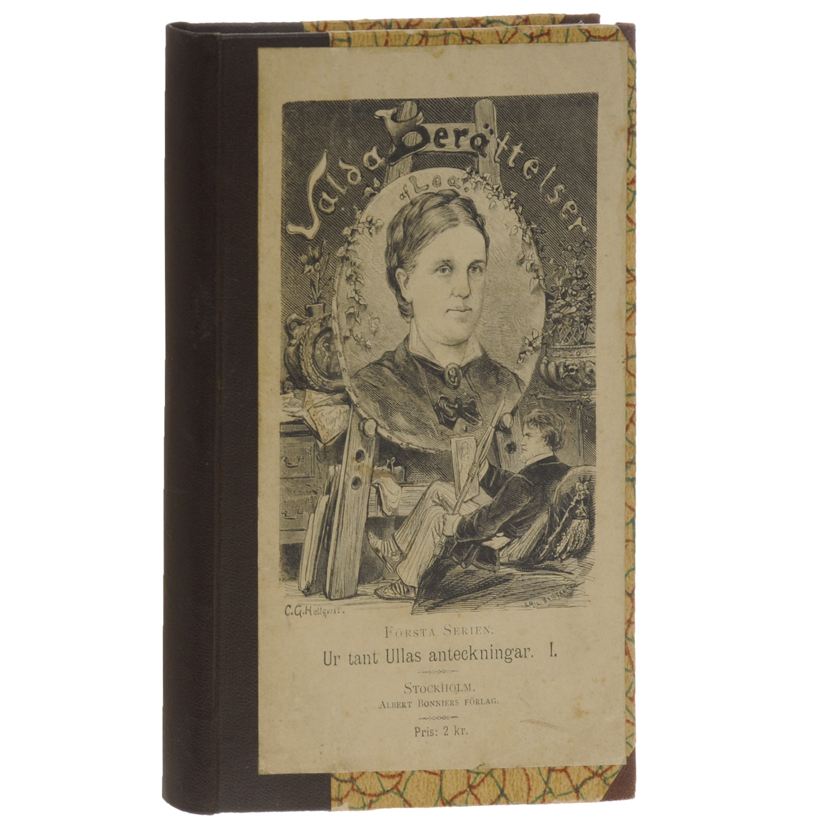 Valda Berattelser0120710 Valda Berattelser0120710Прижизненное издание.Stockholm, 1878 год. Albert Bonniers Forlag.Издательский переплет. Корешок издания выполнен из кожи, уголки из ткани.Сохранность хорошая.Сохранена оригинальная обложка. Издание не подлежит вывозу за пределы Российской Федерации.