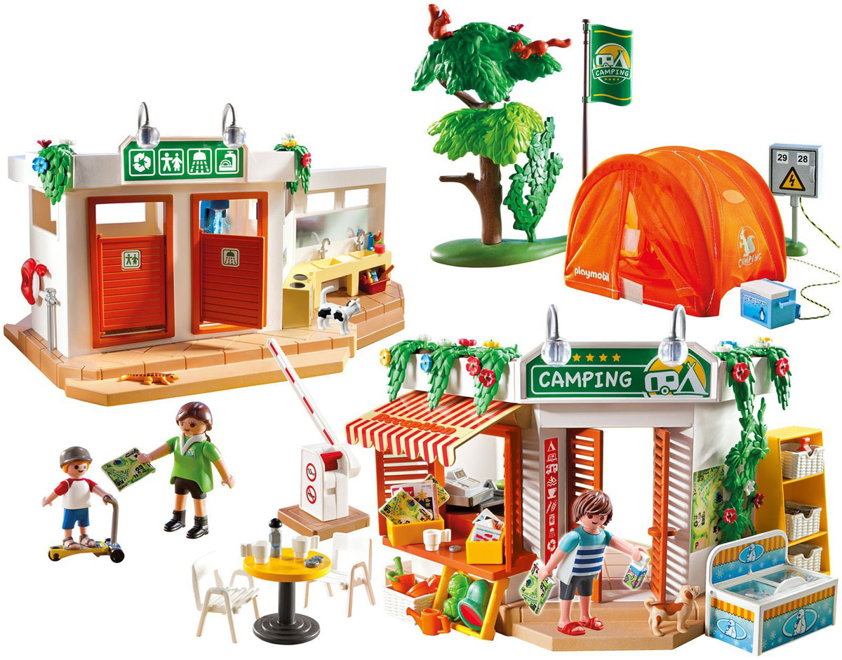 Фото Playmobil Игровой набор "Большой кемпинг". Покупайте с доставкой по России