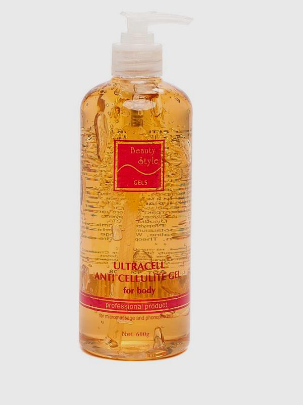 Beauty Style Гель активный для тела УЛЬТРАЦЕЛЛ, 600мл4501408 Beauty Style Гель активный для тела УЛЬТРАЦЕЛЛ, 600мл4501408Благодаря высокому содержанию кофеина и теофиллина, гель нормализует обменные процессы, стимулирует лимфодренаж, устраняет застойные явления, расщепляет стойкие жировые отложения, устраняет «апельсиновую корку». Кожа становится подтянутой и упругой. Гель эффективен в отношении целлюлита любой стадии, улучшает микроциркуляцию и активизирует процессы метаболизма жировой ткани. Бромелаин и пепсин в составе геля способствуют расщеплению фиброзных волокон, характерных для целлюлита поздних стадий. Экстракт померанца ускоряет процесс расщепления жиров, улучшает микроциркуляцию и обмен веществ в проблемных зонах, повышает упругость кожи. Экстракт лимона обладает антицеллюлитным действием, тонизирует. Активный гель может применяться в процедурах УЗ микромассажа и УЗ фонофореза, а также при проведении процедур миостимуляции и микротоковой терапии.Активные компоненты: кофеин, бромелаин, экстракт померанца, экстракт лимона, пепсин, теофилин, экстракт зеленого чая.Упаковка: 600 мл