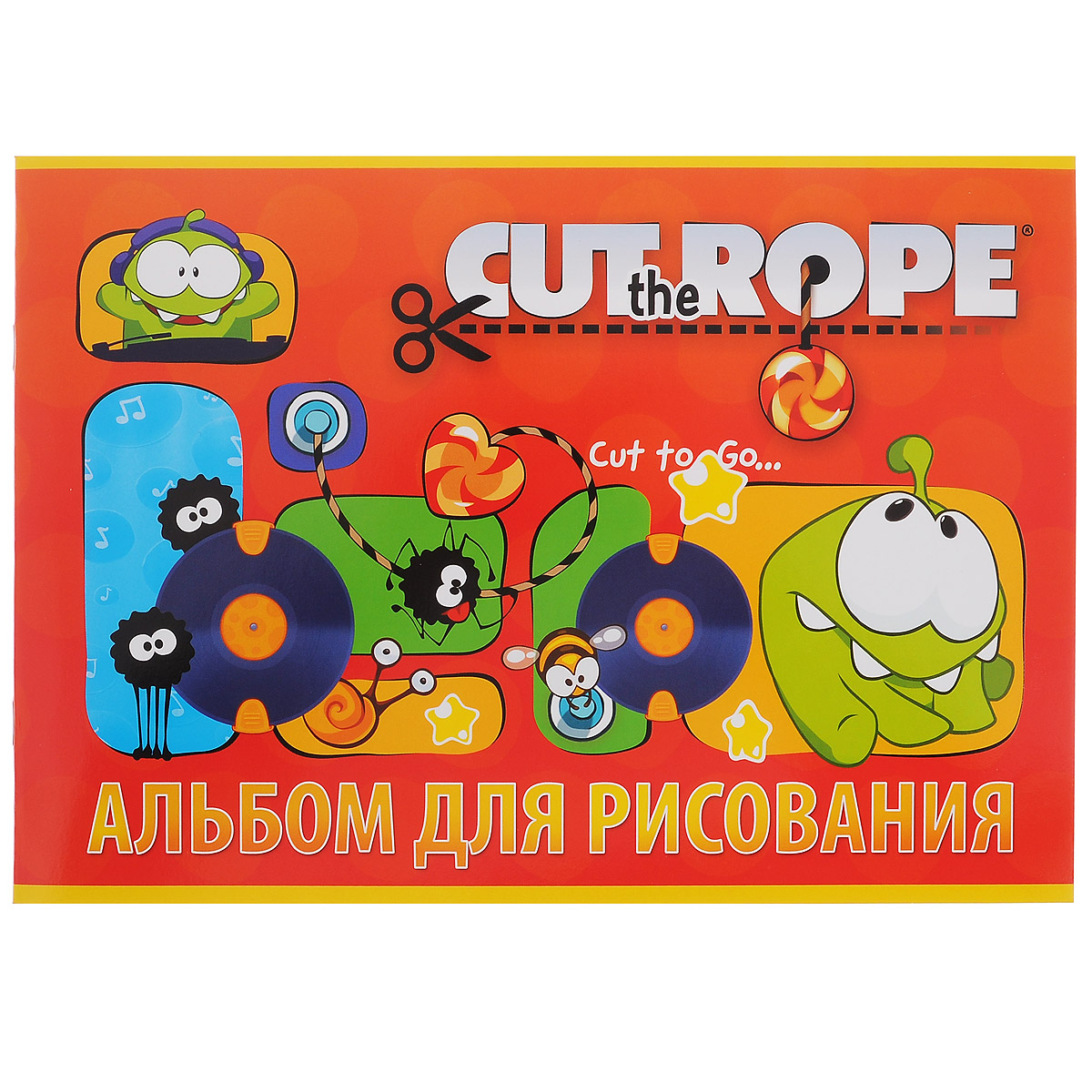 Hatber Альбом для рисования Cut the Rope, цвет: красный, 24 листа24А4B_12154 Hatber Альбом для рисования Cut the Rope, цвет: красный, 24 листа24А4B_12154Альбом для рисования Hatber Cut the Rope непременно порадует маленького художника и вдохновит его на творчество. Альбом изготовлен из белоснежной офсетной бумаги с яркой обложкой из мелованного картона, оформленной изображением героев Cut the Rope. Высокое качество бумаги позволяет рисовать в альбоме карандашами, фломастерами, акварельными и гуашевыми красками. Рекомендуемый возраст: 0+