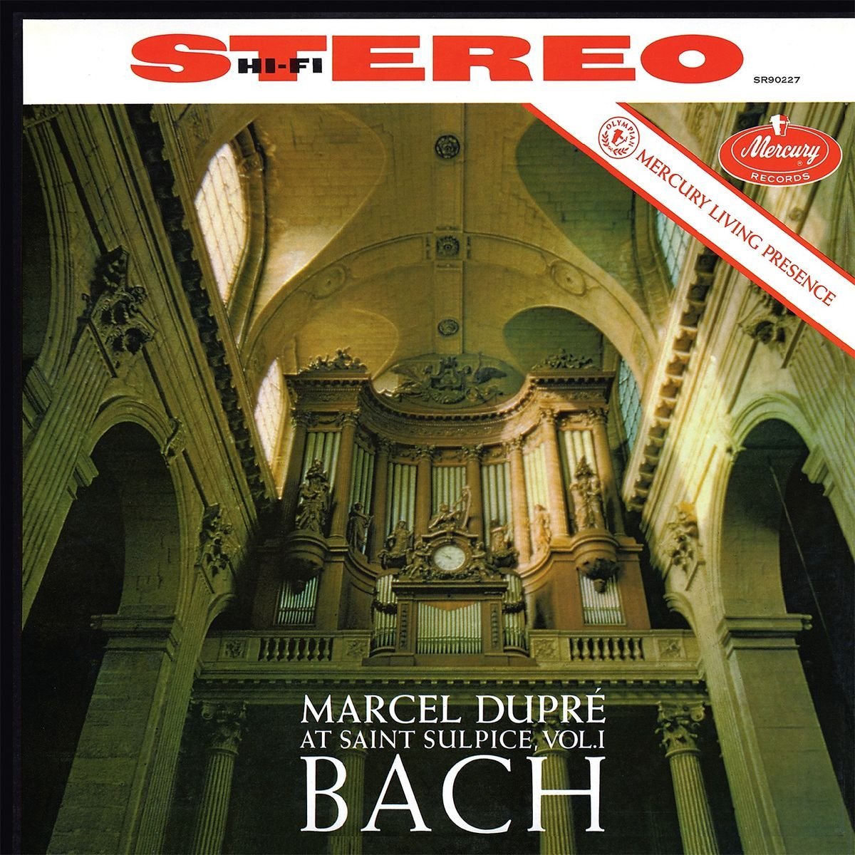 Marcel Dupre. Bach. At Saint Sulpice, Vol. I