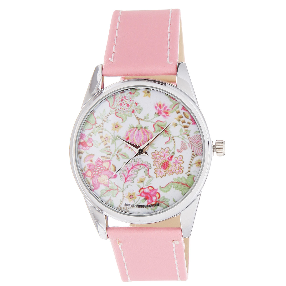 Часы Mitya Veselkov Розовые лотосы (фламинго). Color-109