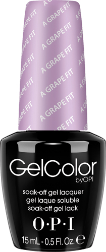 OPI Гель-лак GelColor A Grape Fit, 15млGCB87 OPI Гель-лак GelColor A Grape Fit, 15млGCB87GELCOLOR от OPI. ГЕЛЬКОЛОР это 100% гель в лаковом флаконе! В отличие от гелей-лаков, из-за отсутствия лаковой составляющей ГЕЛЬКОЛОР не подвержен сколам и трещинам. Ультра-быстрое светоотверждение в LED-лампе OPI! Всего лишь 4 минуты на все слои включая базу и верхнее покрытие на всех пальцах! Не требует шлифовки ногтей перед нанесением и опиливания при снятии, а значит — не травмирует ногти! Снимается за 15 минут отмачиванием.ГЕЛЬКОЛОР - экономичен! ГЕЛЬКОЛОР - это высочайшее качество OPI по доступной цене. Оттенки легендарных лаков OPI при желании можно наносить поверх ГЕЛЬКОЛОР. Сравните стоимость ГЕЛЬКОЛОР с другими марками и Вы увидите разницу!Стойкое и сияющее покрытие на недели вперед с GELCOLOR.ГЕЛЬКОЛОР это 100% гель в лаковом флаконе! В отличие от гелей-лаков, из-за отсутствия лаковой составляющей ГЕЛЬКОЛОР не подвержен сколам и трещинам.Ультра-быстрое светоотверждение в LED-лампе OPI! Всего лишь 4 минуты на все слои включая базу и верхнее покрытие на всех пальцах!Не требует шлифовки ногтей перед нанесением и опиливания при снятии, а значит — не травмирует ногти! Снимается за 15 минут отмачиванием.ГЕЛЬКОЛОР - экономичен! ГЕЛЬКОЛОР - это высочайшее качество OPI по доступной цене.Повторяют оттенки легендарных лаков OPI, которые при желании можно наносить поверх ГЕЛЬКОЛОР.Сравните стоимость ГЕЛЬКОЛОР с другими марками и Вы увидите разницу!Стойкое и сияющее покрытие на недели вперед с GELCOLOR.