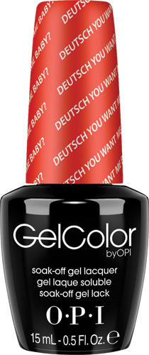 OPI Гель-лак GelColor Deutsch You Want Me Baby, 15 млGCG15 OPI Гель-лак GelColor Deutsch You Want Me Baby, 15 млGCG15GELCOLOR от OPI. ГЕЛЬКОЛОР это 100% гель в лаковом флаконе! В отличие от гелей-лаков, из-за отсутствия лаковой составляющей ГЕЛЬКОЛОР не подвержен сколам и трещинам. Ультра-быстрое светоотверждение в LED-лампе OPI! Всего лишь 4 минуты на все слои включая базу и верхнее покрытие на всех пальцах! Не требует шлифовки ногтей перед нанесением и опиливания при снятии, а значит — не травмирует ногти! Снимается за 15 минут отмачиванием.ГЕЛЬКОЛОР - экономичен! ГЕЛЬКОЛОР - это высочайшее качество OPI по доступной цене. Оттенки легендарных лаков OPI при желании можно наносить поверх ГЕЛЬКОЛОР. Сравните стоимость ГЕЛЬКОЛОР с другими марками и Вы увидите разницу!Стойкое и сияющее покрытие на недели вперед с GELCOLOR.ГЕЛЬКОЛОР это 100% гель в лаковом флаконе! В отличие от гелей-лаков, из-за отсутствия лаковой составляющей ГЕЛЬКОЛОР не подвержен сколам и трещинам.Ультра-быстрое светоотверждение в LED-лампе OPI! Всего лишь 4 минуты на все слои включая базу и верхнее покрытие на всех пальцах!Не требует шлифовки ногтей перед нанесением и опиливания при снятии, а значит — не травмирует ногти! Снимается за 15 минут отмачиванием.ГЕЛЬКОЛОР - экономичен! ГЕЛЬКОЛОР - это высочайшее качество OPI по доступной цене.Повторяют оттенки легендарных лаков OPI, которые при желании можно наносить поверх ГЕЛЬКОЛОР.Сравните стоимость ГЕЛЬКОЛОР с другими марками и Вы увидите разницу!Стойкое и сияющее покрытие на недели вперед с GELCOLOR.