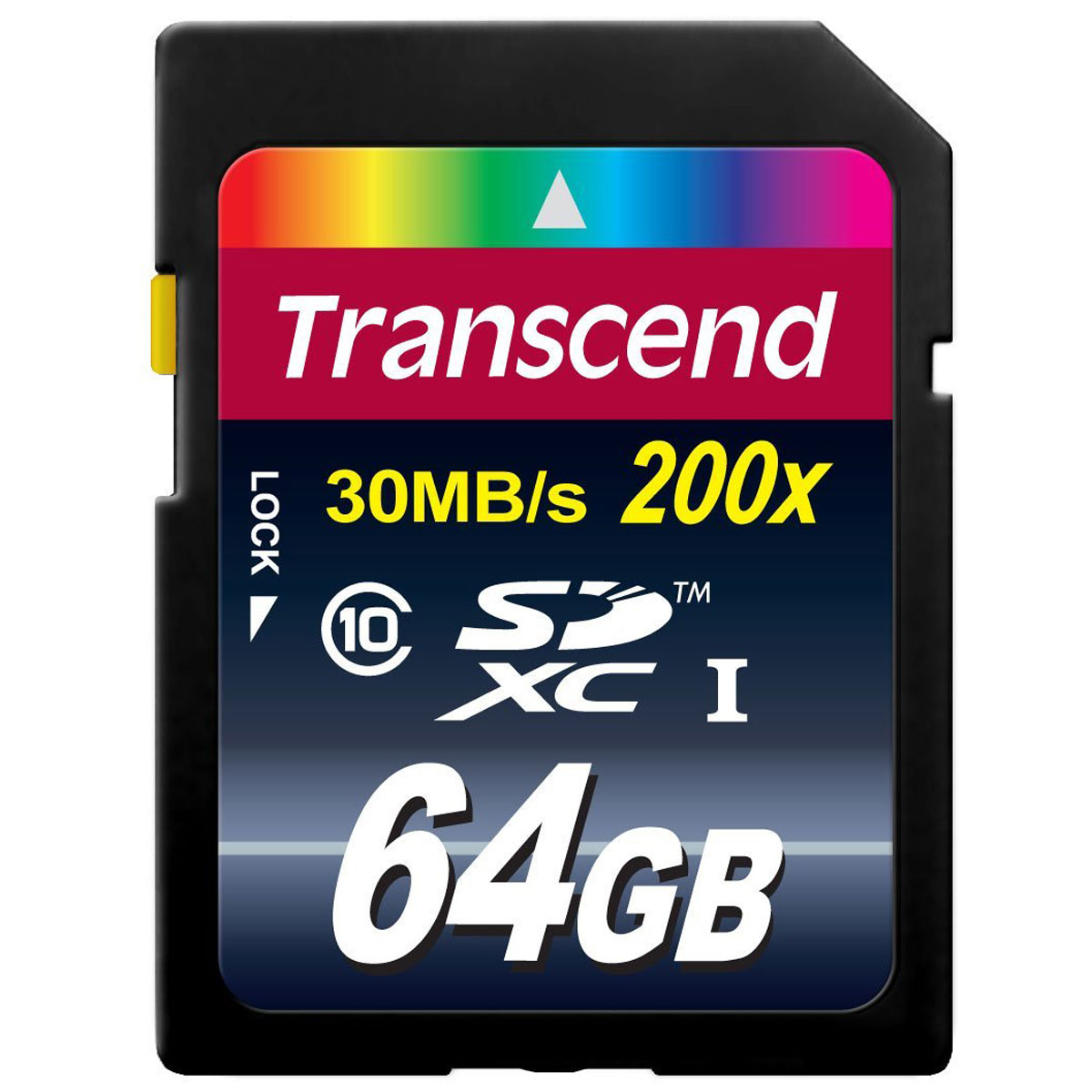 Transcend SDXC Class 10 64GB карта памяти