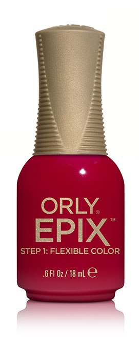Orly Эластичное цветное покрытие EPIX Flexible Color 923 PREMIERE PARTY, 18 мл29923 Orly Эластичное цветное покрытие EPIX Flexible Color 923 PREMIERE PARTY, 18 мл29923Двухфазная эластичная система Flexible Color System - это новейшая запатентованная технология последнего поколения от ORLY, объединившая функции лака для ногтей и гибридных гелевых покрытий. Она обеспечивает прочное эластичное покрытие благодаря содержанию инновационных амортизирующих полимеров. Технология Flexible Color System подразумевает взаимное сцепление цветного лака и верхнего покрытия. Оба препарата системы EPIX дополняют друг друга и действуют вместе.А простое нанесение без подтеков обеспечивается благодаря технологии Smudge-Fixing, которая содержит полимеры, делающие покрытие эластичным и гибким, словно натуральные ногти. Лак быстро выравнивается, исключая смазывание во время нанесения.И еще один плюс, который все женщины оценят по достоинству - инновационная кисть ORLY EPIX. Она обеспечивает точное нанесение и идеальную ровную линию возле кутикулы. Максимальный контроль за результатом гарантирован:• 600 щетинок + плоская кисть• Максимально точное нанесение• Гладкое и плотное покрытие в одно касание кисти• Изогнутый контур кисти для безупречной линии возле кутикулыEPIX от ORLY сочетает все лучшие свойства в одном покрытии – эластичное покрытие без сколов, словно единое целое с ногтями.