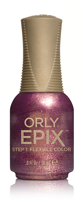 Orly Эластичное цветное покрытие EPIX Flexible Color 912 LEADING LADY, 18 мл29912 Orly Эластичное цветное покрытие EPIX Flexible Color 912 LEADING LADY, 18 мл29912Двухфазная эластичная система Flexible Color System - это новейшая запатентованная технология последнего поколения от ORLY, объединившая функции лака для ногтей и гибридных гелевых покрытий. Она обеспечивает прочное эластичное покрытие благодаря содержанию инновационных амортизирующих полимеров. Технология Flexible Color System подразумевает взаимное сцепление цветного лака и верхнего покрытия. Оба препарата системы EPIX дополняют друг друга и действуют вместе.А простое нанесение без подтеков обеспечивается благодаря технологии Smudge-Fixing, которая содержит полимеры, делающие покрытие эластичным и гибким, словно натуральные ногти. Лак быстро выравнивается, исключая смазывание во время нанесения.И еще один плюс, который все женщины оценят по достоинству - инновационная кисть ORLY EPIX. Она обеспечивает точное нанесение и идеальную ровную линию возле кутикулы. Максимальный контроль за результатом гарантирован:• 600 щетинок + плоская кисть• Максимально точное нанесение• Гладкое и плотное покрытие в одно касание кисти• Изогнутый контур кисти для безупречной линии возле кутикулыEPIX от ORLY сочетает все лучшие свойства в одном покрытии – эластичное покрытие без сколов, словно единое целое с ногтями.