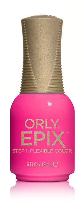 Orly Эластичное цветное покрытие EPIX Flexible Color 902 HEADLINER, 18 мл29902 Orly Эластичное цветное покрытие EPIX Flexible Color 902 HEADLINER, 18 мл29902Двухфазная эластичная система Flexible Color System - это новейшая запатентованная технология последнего поколения от ORLY, объединившая функции лака для ногтей и гибридных гелевых покрытий. Она обеспечивает прочное эластичное покрытие благодаря содержанию инновационных амортизирующих полимеров. Технология Flexible Color System подразумевает взаимное сцепление цветного лака и верхнего покрытия. Оба препарата системы EPIX дополняют друг друга и действуют вместе.А простое нанесение без подтеков обеспечивается благодаря технологии Smudge-Fixing, которая содержит полимеры, делающие покрытие эластичным и гибким, словно натуральные ногти. Лак быстро выравнивается, исключая смазывание во время нанесения.И еще один плюс, который все женщины оценят по достоинству - инновационная кисть ORLY EPIX. Она обеспечивает точное нанесение и идеальную ровную линию возле кутикулы. Максимальный контроль за результатом гарантирован:• 600 щетинок + плоская кисть• Максимально точное нанесение• Гладкое и плотное покрытие в одно касание кисти• Изогнутый контур кисти для безупречной линии возле кутикулыEPIX от ORLY сочетает все лучшие свойства в одном покрытии – эластичное покрытие без сколов, словно единое целое с ногтями.