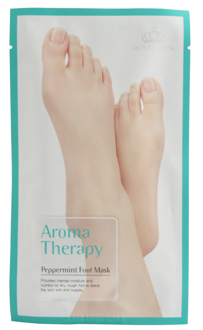 Royal Skin Увлажняющие носки для ног Aromatherapy lavender