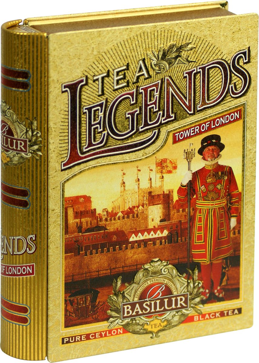 Basilur Legends Tower of London черный листовой чай, 100 г (жестяная банка)70887-00 Basilur Legends Tower of London черный листовой чай, 100 г (жестяная банка)70887-00Чай чёрный цейлонский байховый листовой Basilur Legends Tower of London.Basilur представляет вам богатый черный цейлонский чай Legends Tower of London, который украшал королевские чайные традиции.