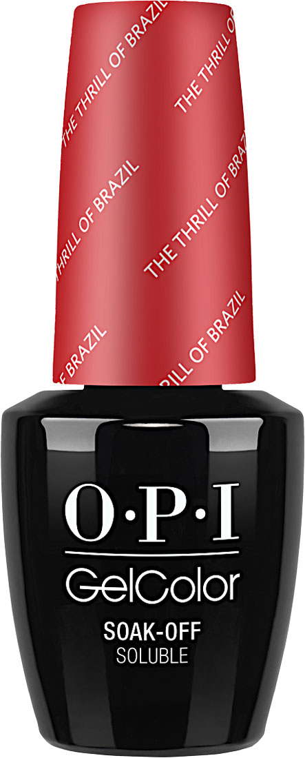 OPI Гель-лак GelColor Thrill Of Brazil, 15 млGCA16 OPI Гель-лак GelColor Thrill Of Brazil, 15 млGCA16GELCOLOR от OPI. ГЕЛЬКОЛОР это 100% гель в лаковом флаконе! В отличие от гелей-лаков, из-за отсутствия лаковой составляющей ГЕЛЬКОЛОР не подвержен сколам и трещинам. Ультра-быстрое светоотверждение в LED-лампе OPI! Всего лишь 4 минуты на все слои включая базу и верхнее покрытие на всех пальцах! Не требует шлифовки ногтей перед нанесением и опиливания при снятии, а значит — не травмирует ногти! Снимается за 15 минут отмачиванием.ГЕЛЬКОЛОР - экономичен! ГЕЛЬКОЛОР - это высочайшее качество OPI по доступной цене. Оттенки легендарных лаков OPI при желании можно наносить поверх ГЕЛЬКОЛОР. Сравните стоимость ГЕЛЬКОЛОР с другими марками и Вы увидите разницу!Стойкое и сияющее покрытие на недели вперед с GELCOLOR.ГЕЛЬКОЛОР это 100% гель в лаковом флаконе! В отличие от гелей-лаков, из-за отсутствия лаковой составляющей ГЕЛЬКОЛОР не подвержен сколам и трещинам.Ультра-быстрое светоотверждение в LED-лампе OPI! Всего лишь 4 минуты на все слои включая базу и верхнее покрытие на всех пальцах!Не требует шлифовки ногтей перед нанесением и опиливания при снятии, а значит — не травмирует ногти! Снимается за 15 минут отмачиванием.ГЕЛЬКОЛОР - экономичен! ГЕЛЬКОЛОР - это высочайшее качество OPI по доступной цене.Повторяют оттенки легендарных лаков OPI, которые при желании можно наносить поверх ГЕЛЬКОЛОР.Сравните стоимость ГЕЛЬКОЛОР с другими марками и Вы увидите разницу!Стойкое и сияющее покрытие на недели вперед с GELCOLOR.