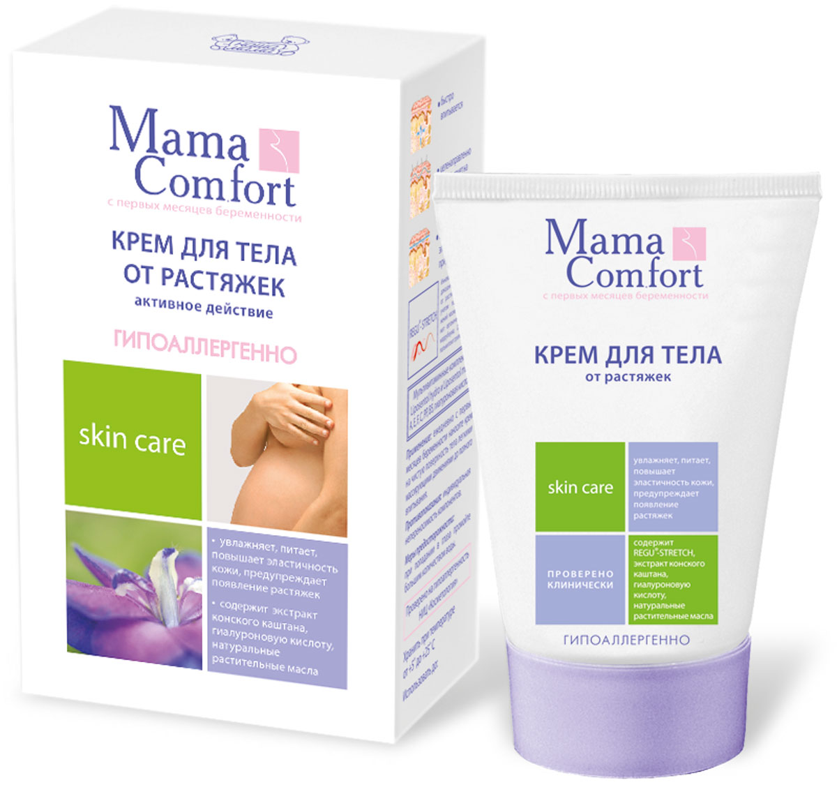 Mama Comfort Крем для тела от растяжек, 100 мл
