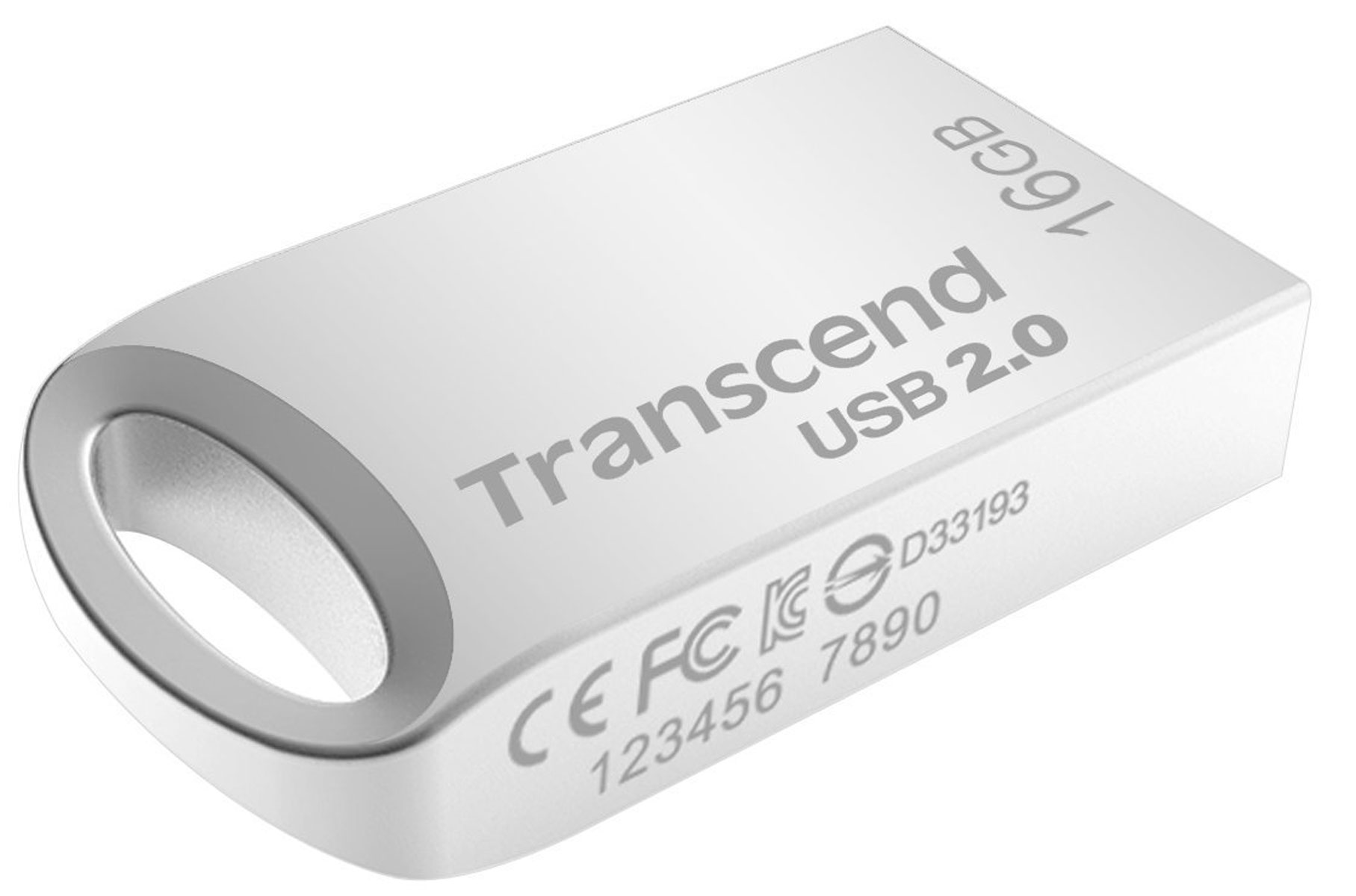 Transcend JetFlash 510 16GB, Silver USB-накопитель