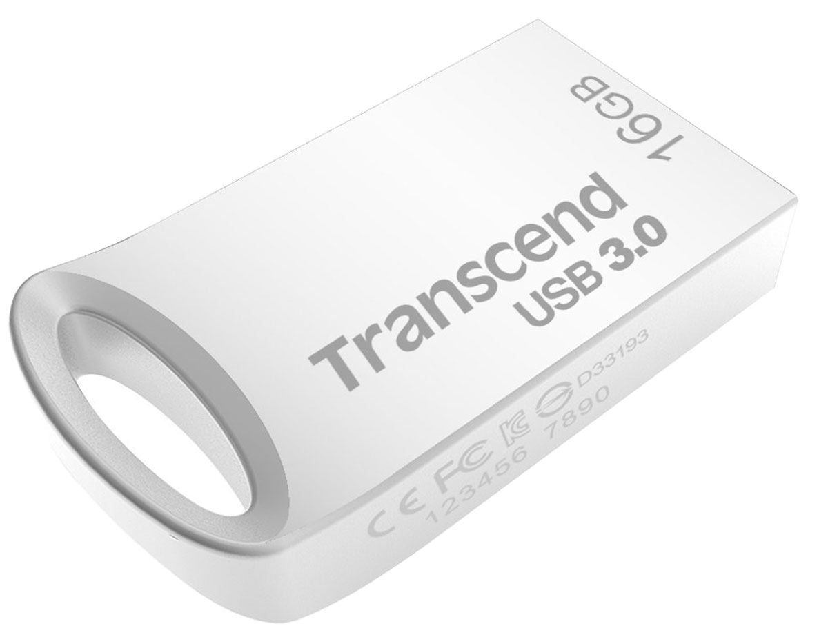 Transcend JetFlash 710 16GB, Silver USB-накопитель