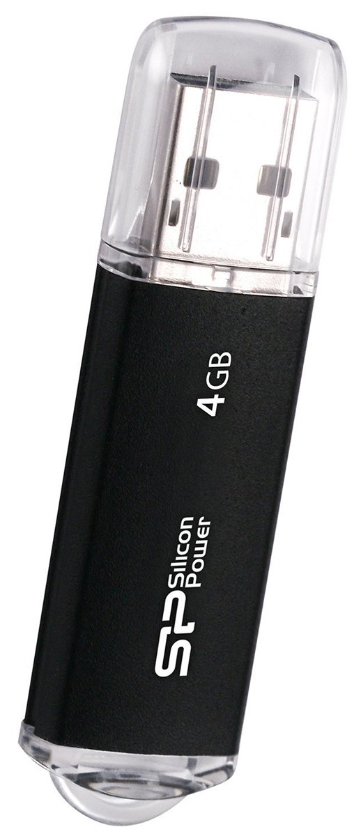 Silicon Power Ultima II l-Series 4GB, Black USB-накопитель