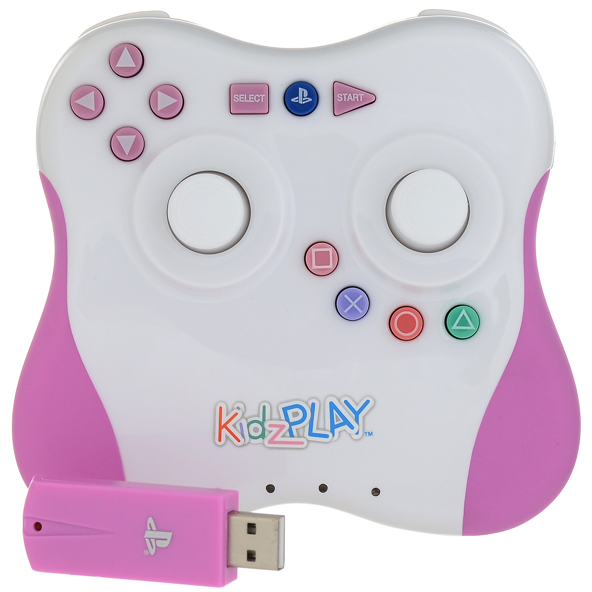 Детский беспроводной контроллер Kidz Play Adventure для PS3 (розовый)