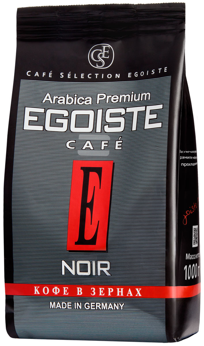 Egoiste Noir кофе в зернах, 1000 г4260283250356 Egoiste Noir кофе в зернах, 1000 г4260283250356Великолепная смесь высокогорной и равнинной Кенийской Арабики с богатым ароматом и нежной кислинкой. Кофе Egoiste Noir отличается мягким вкусом и насыщенным ароматом. Отборные зерна равнинной арабики придают этому кофе изумительный аромат, а завершенность вкусу дарит кофе с лучших высокогорных плантаций.